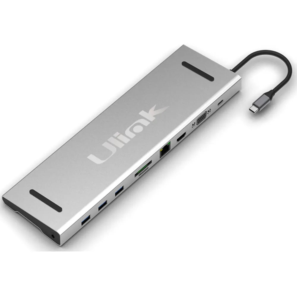 Adaptador Hub USB-C Ulink 10 en 1 ULADC101
