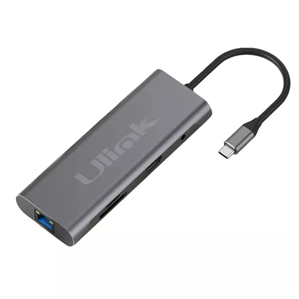 Adaptador Hub USB-C Ulink 9 en 1 ULADC901