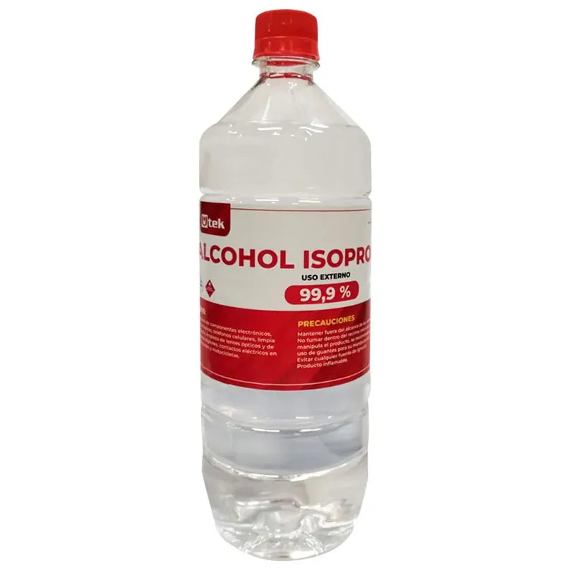 Alcohol Isopropílico 99.9% Pureza 1 Litro Utek