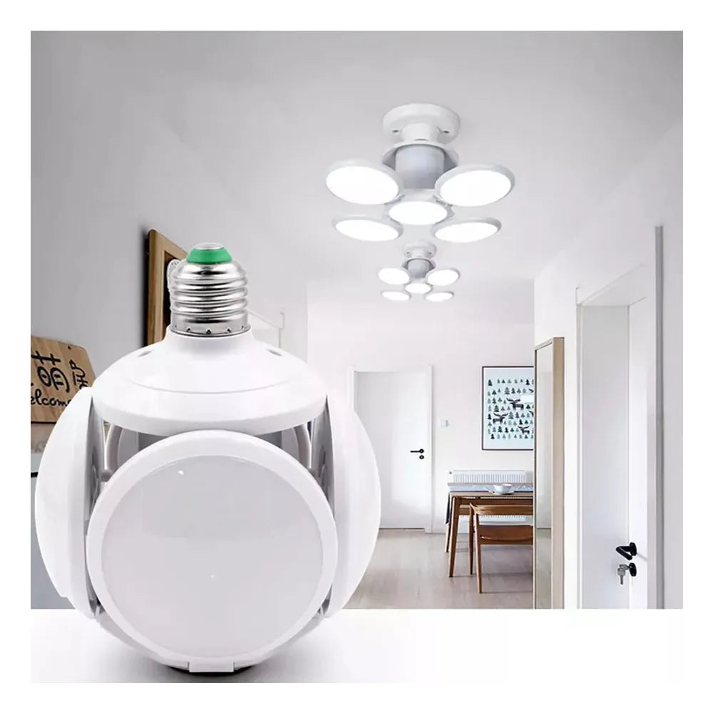 Ampolleta LED 40W E27 Plegable Forma Pelota