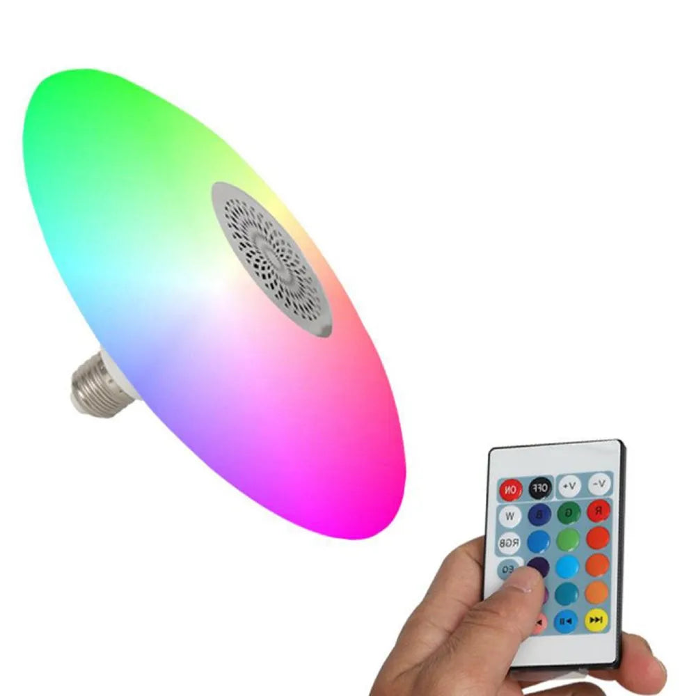 Ampolleta LED Parlante Bluetooth E27 10W RGB