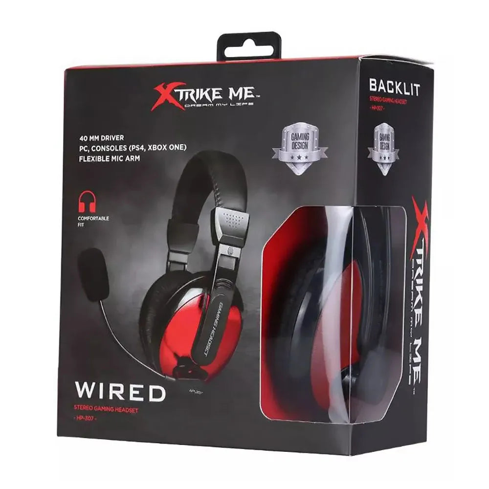 Audífono Headset Gamer Xtrike-Me HP-307