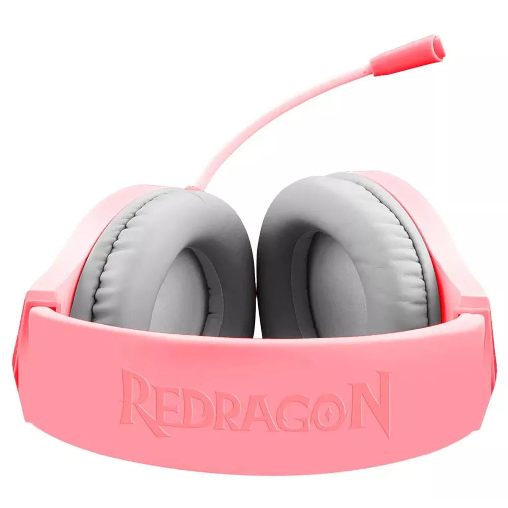 Audífonos Gamer Redragon Hylas H260P Rosa