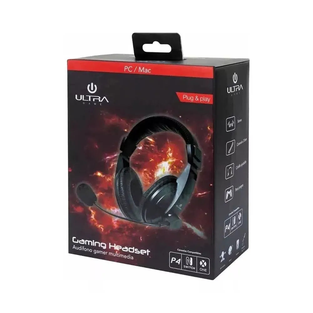 Audífonos Headset Gamer Ultra Game P550