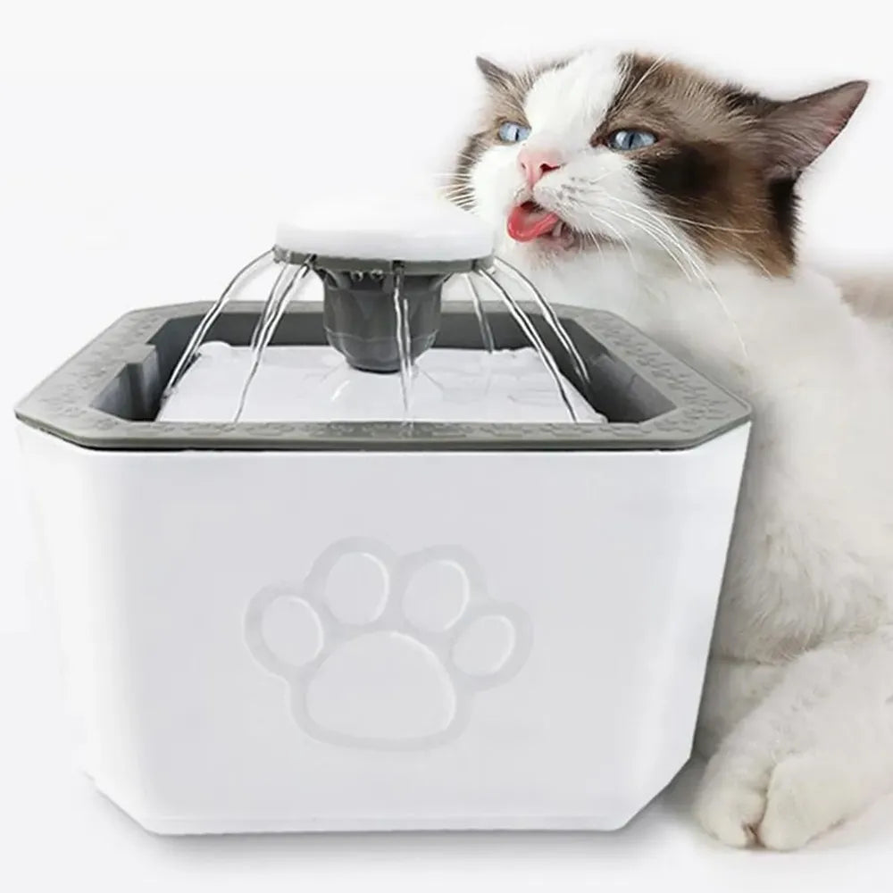 Bebedero Eléctrico Perro Gato Fuente Agua Mascota 2.5 L