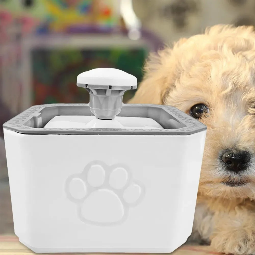 Bebedero Eléctrico Perro Gato Fuente Agua Mascota 2.5 L