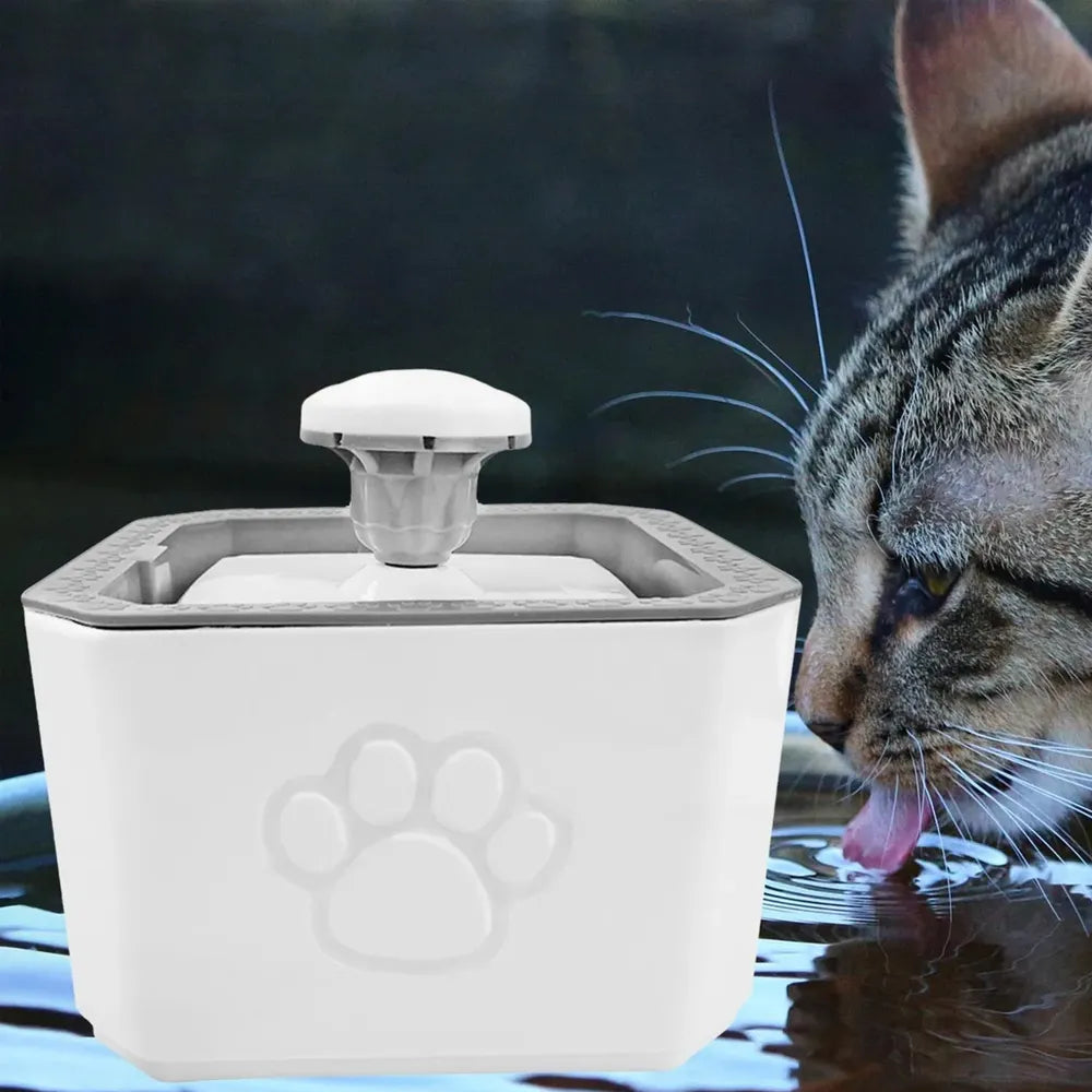 Bebedero Eléctrico Perro Gato Fuente Agua Mascota 2.5 L