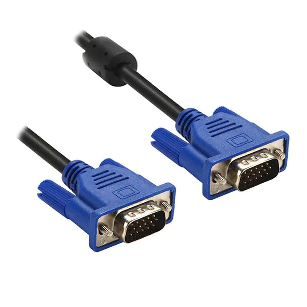 Cable VGA a VGA de 1.8 Metros FHD 1080p