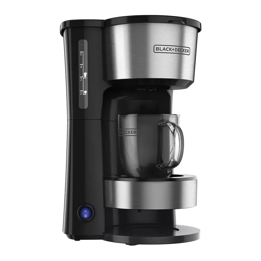 Cafetera 4 en 1 650W BLACK+DECKER CM0755S-CL