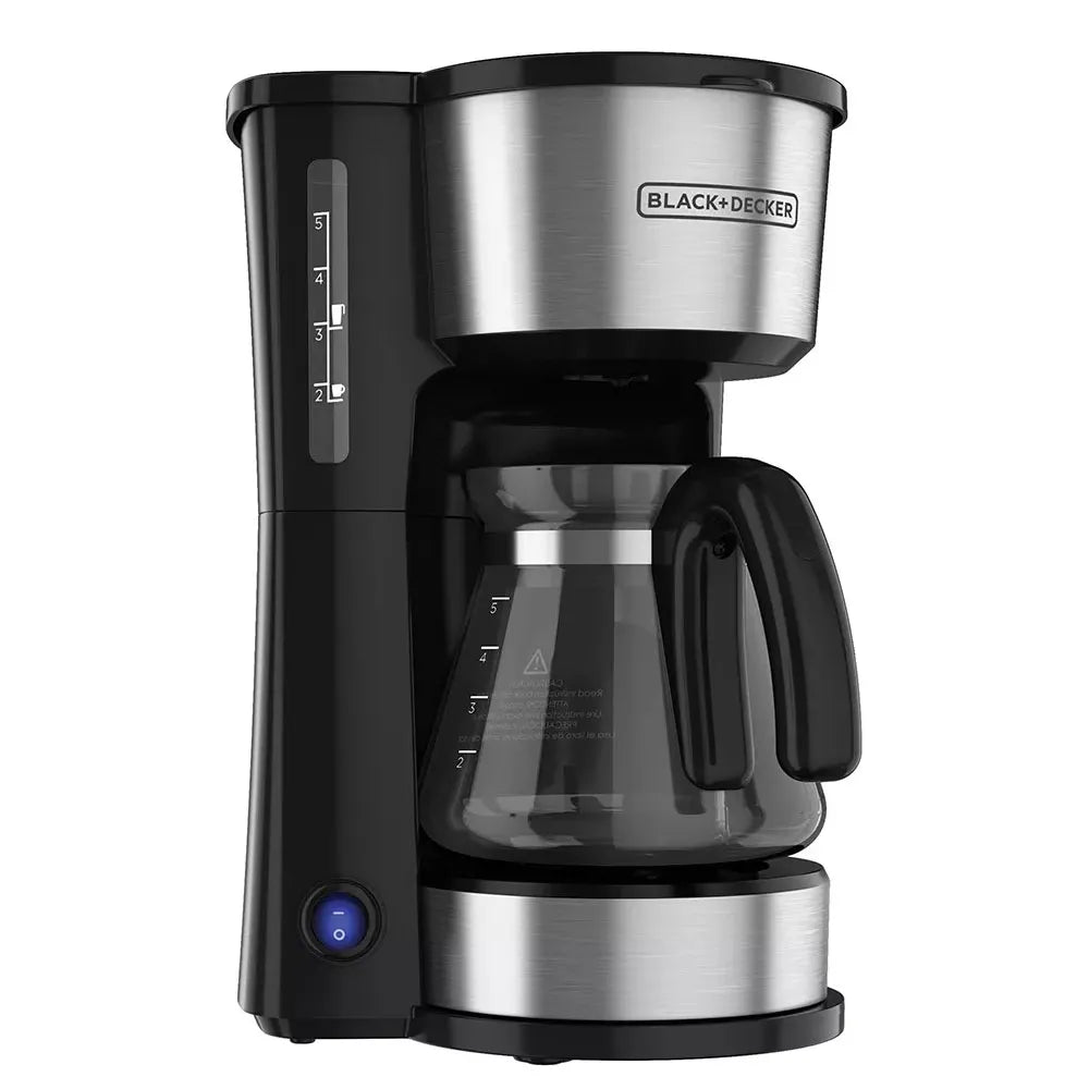 Cafetera 4 en 1 650W BLACK+DECKER CM0755S-CL