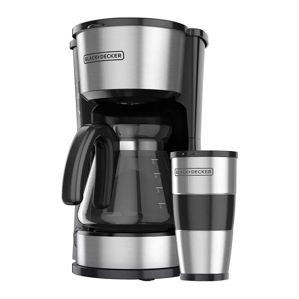 Cafetera 4 en 1 650W BLACK+DECKER CM0755S-CL