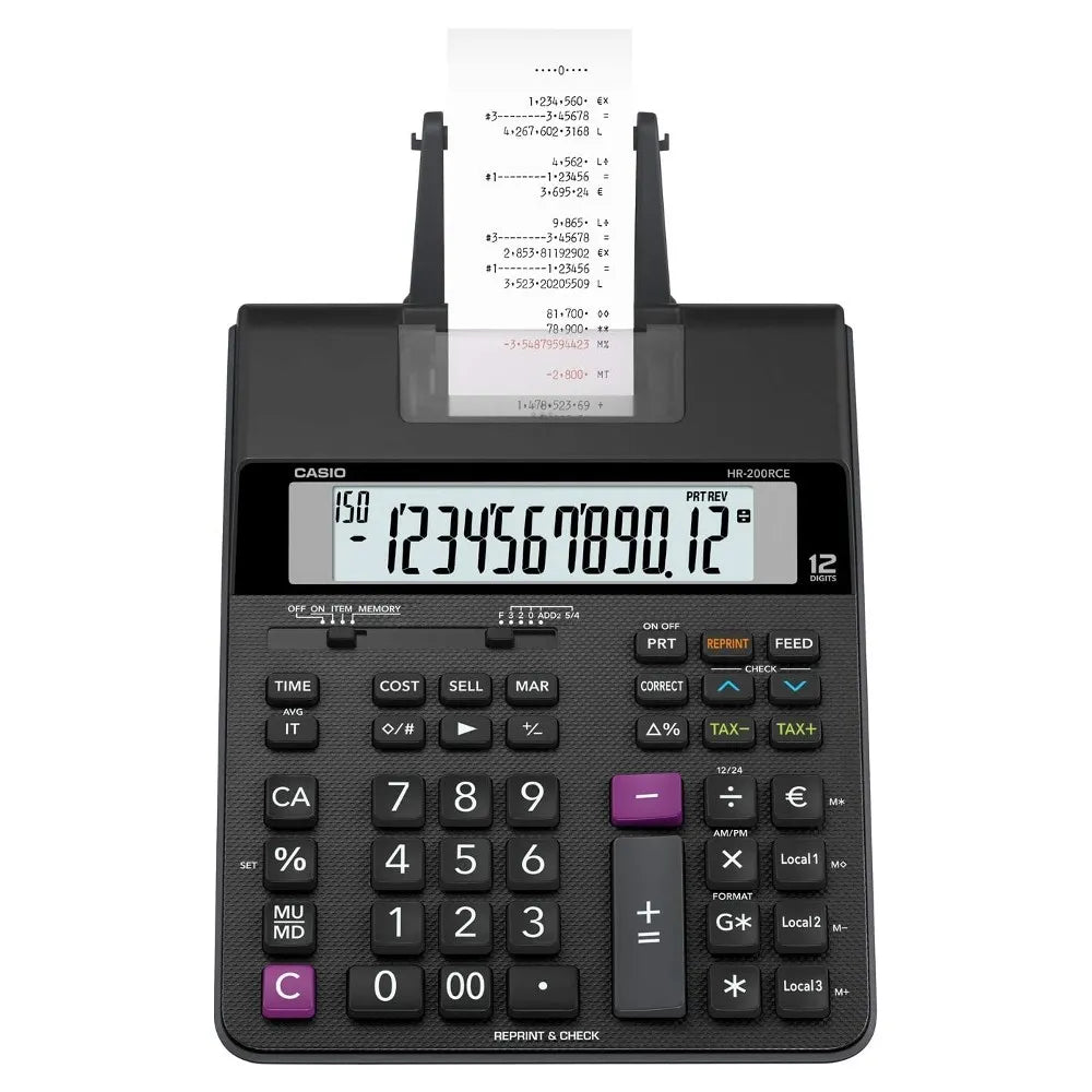 Calculadora Impresora Casio HR-100RC