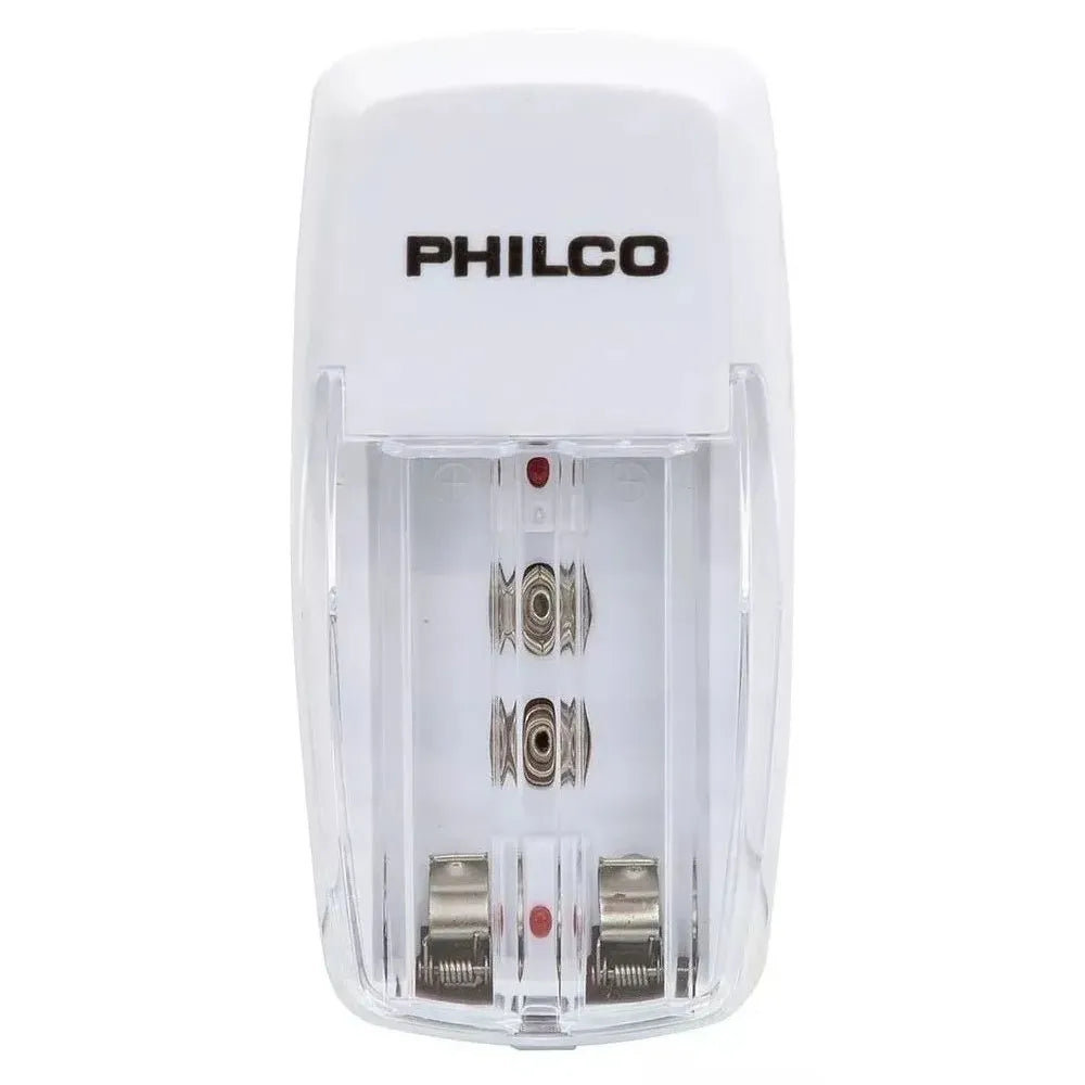 Cargador de Pilas Philco + 2 Pilas NI-MH Recargables AAA 1200mAh 42ULX-09580J