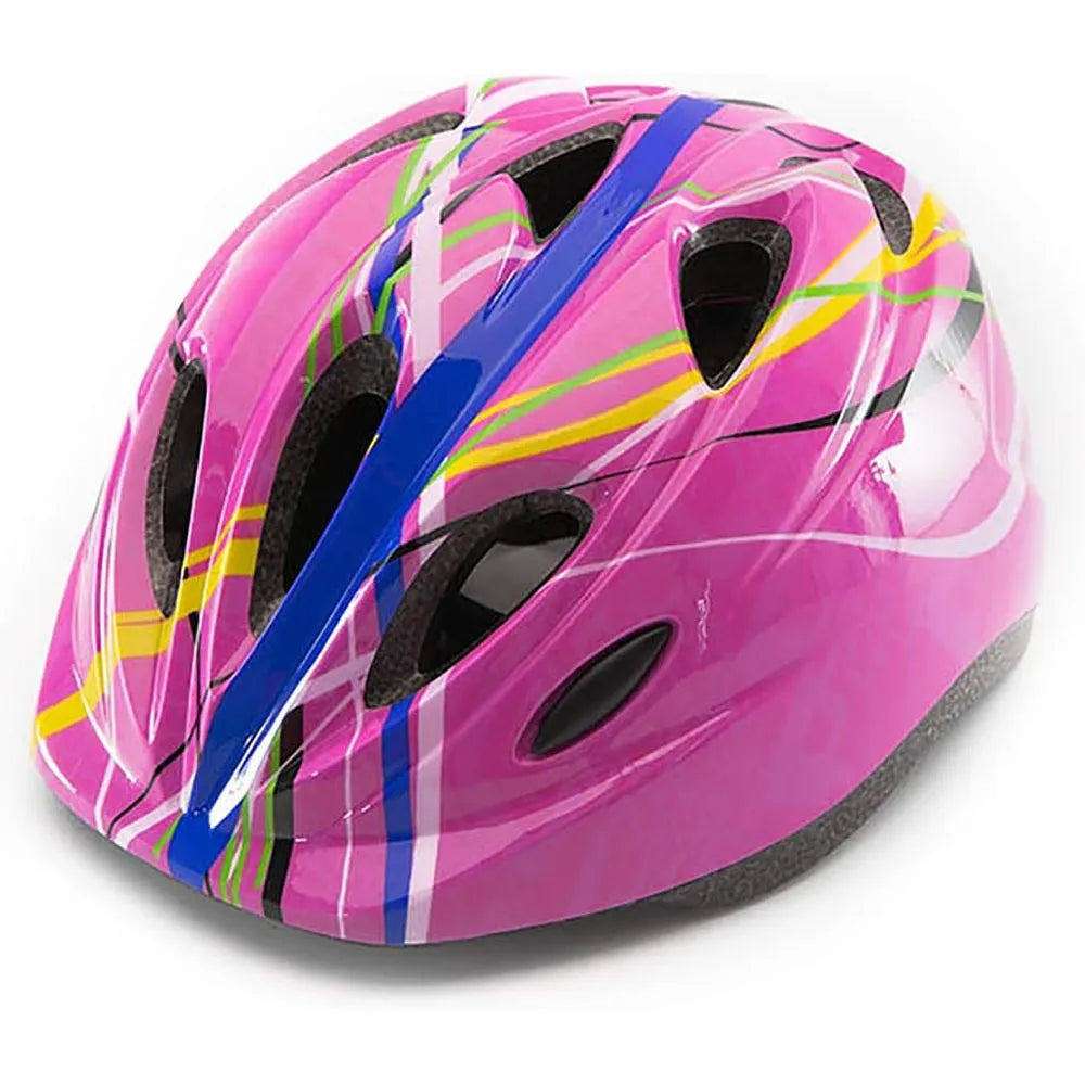 Casco Protector Sport Infantil Niño/a Patín Color Rosa