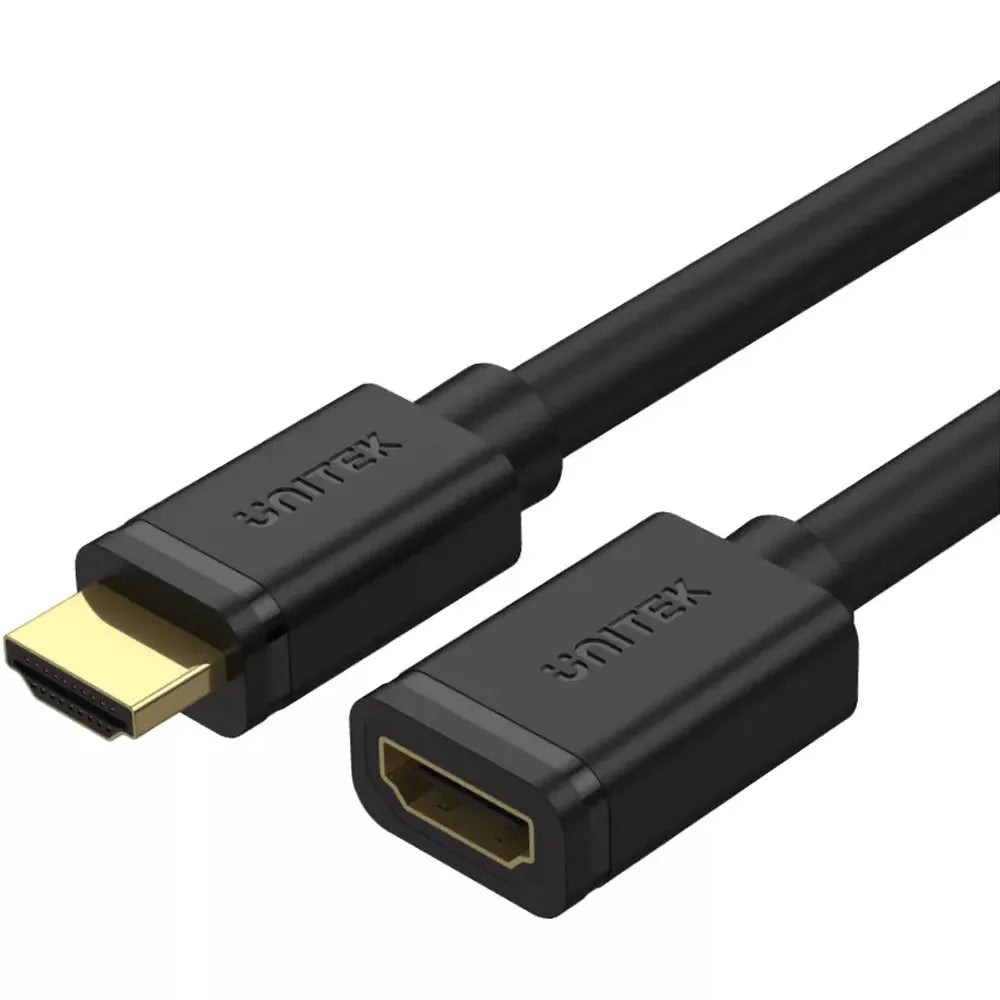 Cable Extensor HDMI Hembra a HDMI Macho V2.0 de 2 Metros Unitek Y-C165K