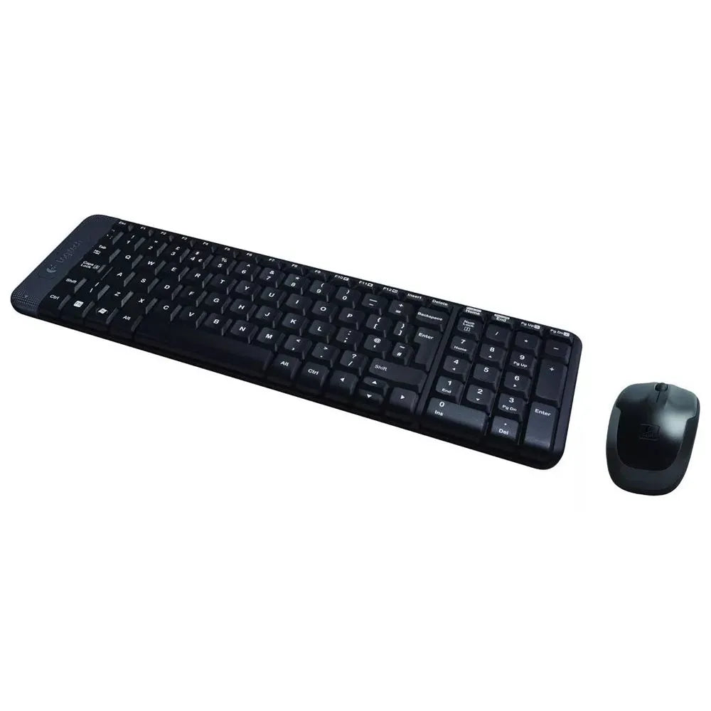 Kit Teclado y Mouse Inalámbrico Logitech MK220