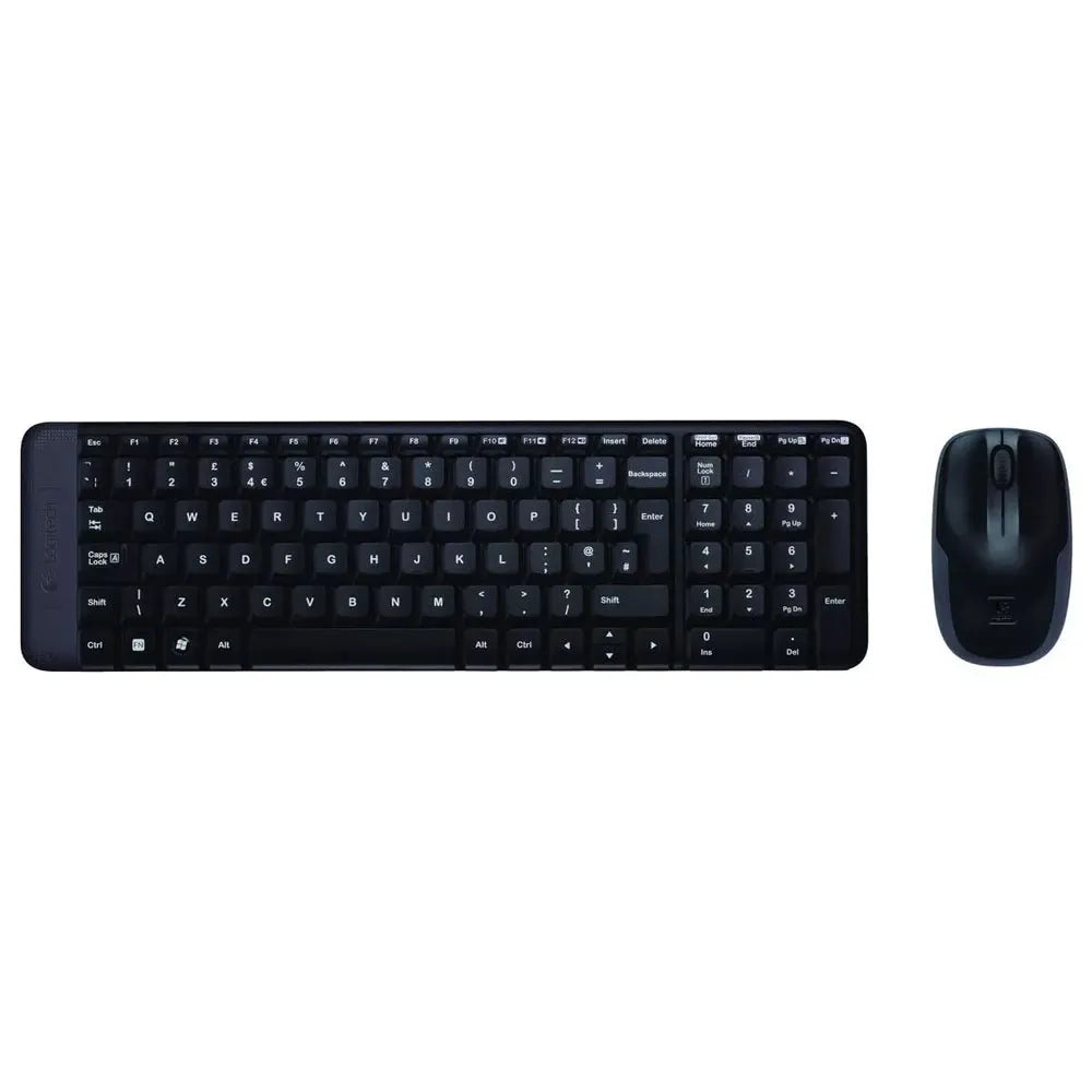 Kit Teclado y Mouse Inalámbrico Logitech MK220