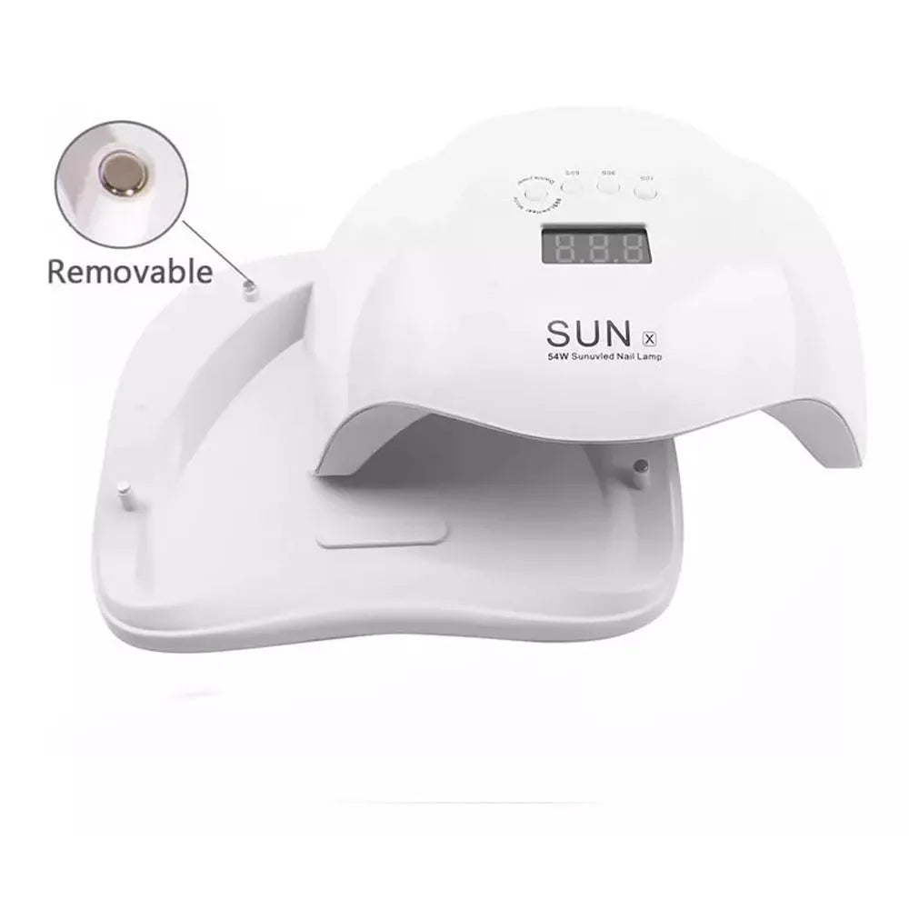 Lampara LED UV Sun X 54W para Uñas Manicure