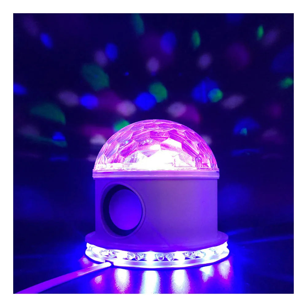 Lampara Proyector Luz de Noche Bluetooth para Música