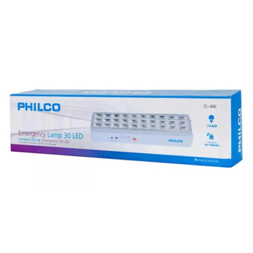 Lampara de Emergencia LED Recargable Philco EL446