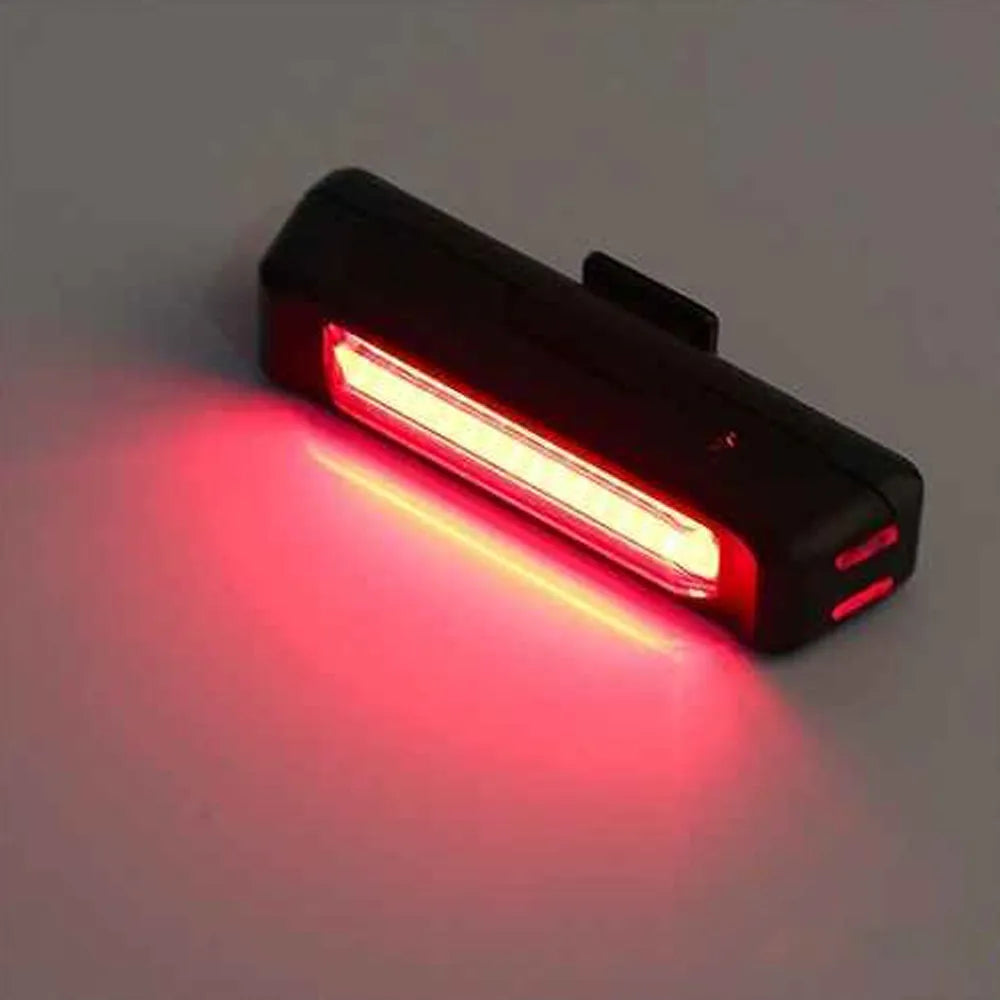 Luz para Bicicleta USB Recargable LED-COB 4 Modos HJ-035