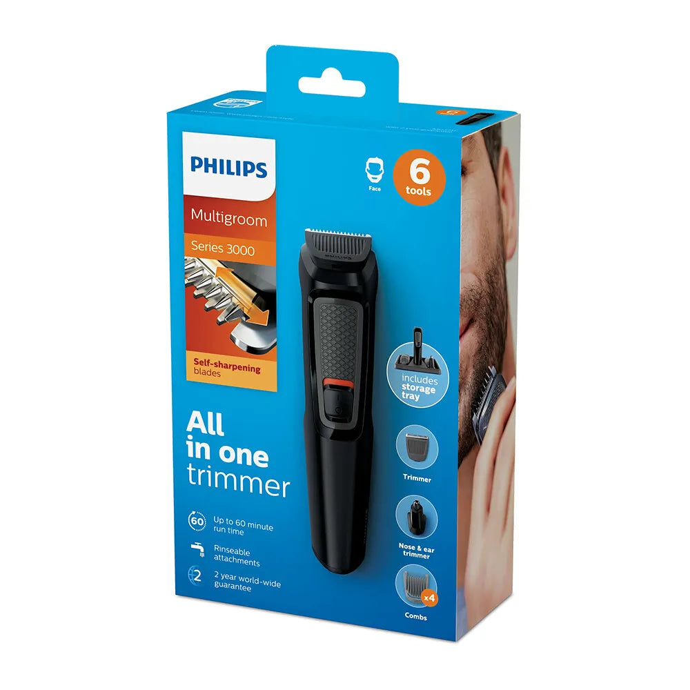 Maquina Corta Pelo y Barba Philips Multigroom Serie 3000 MG3711/15