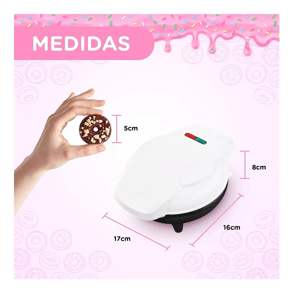 Maquina de Donas Hyllis 1200W HLS-86322 Blanco