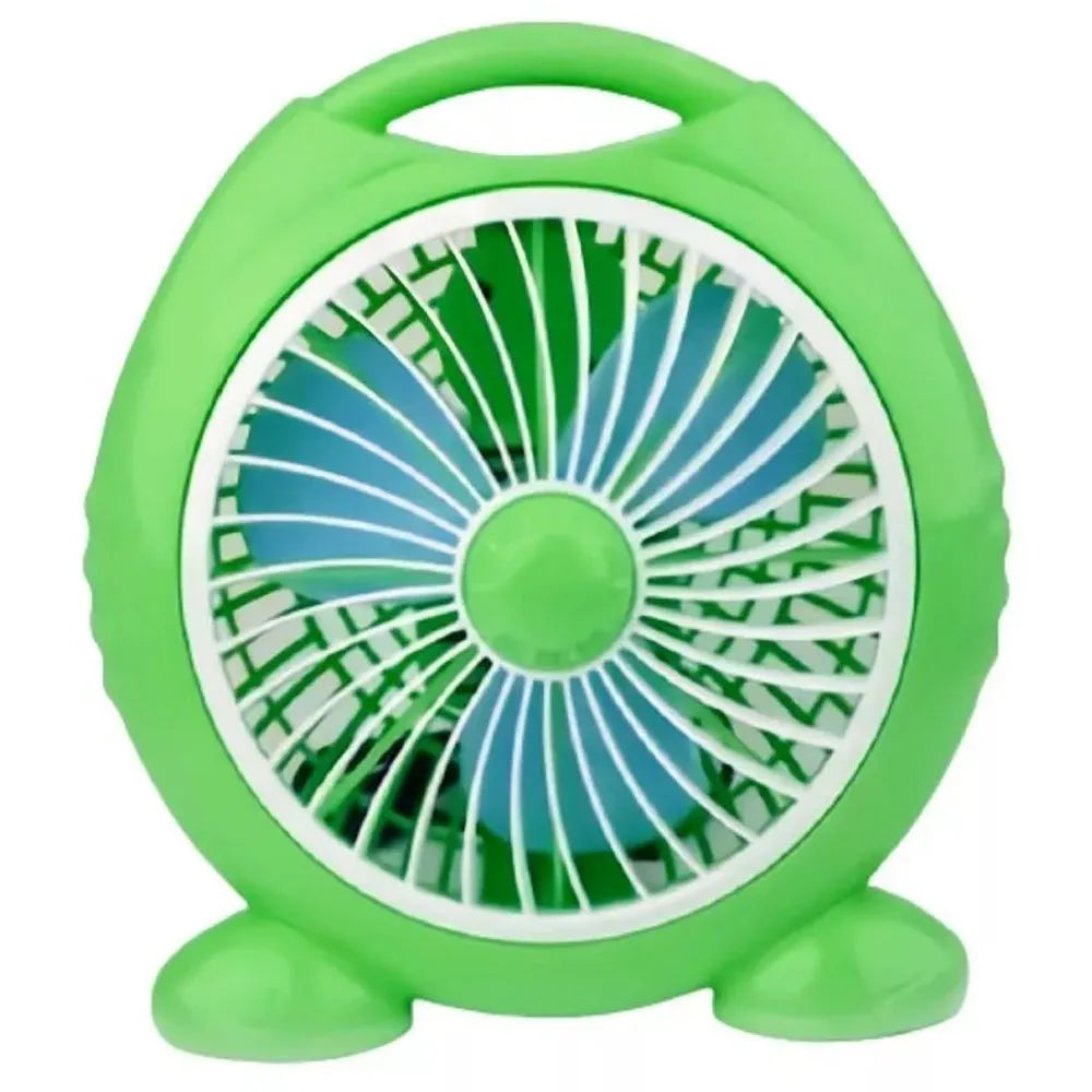 Mini Ventilador De Mesa 22w Verde