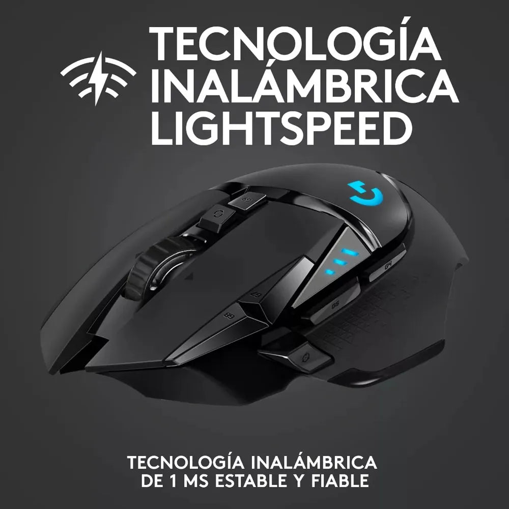Mouse Gamer Inalambrico Logitech Lightspeed G502