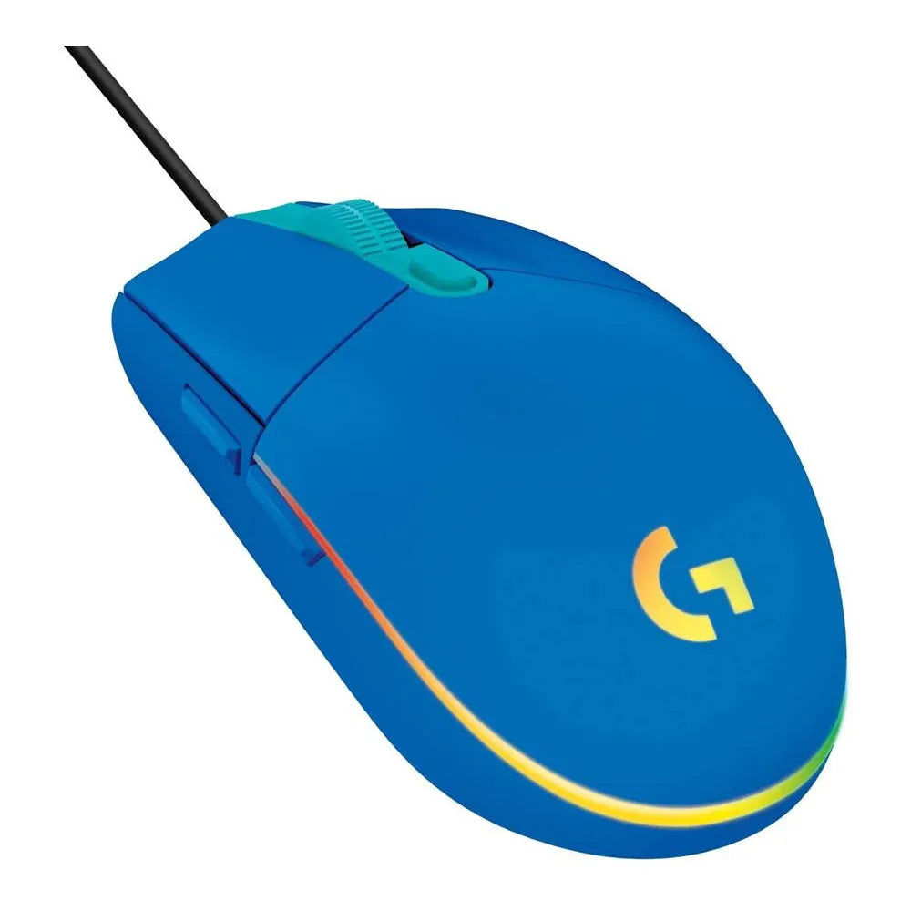 Mouse Gamer Logitech Lightsync G203 Color Azul