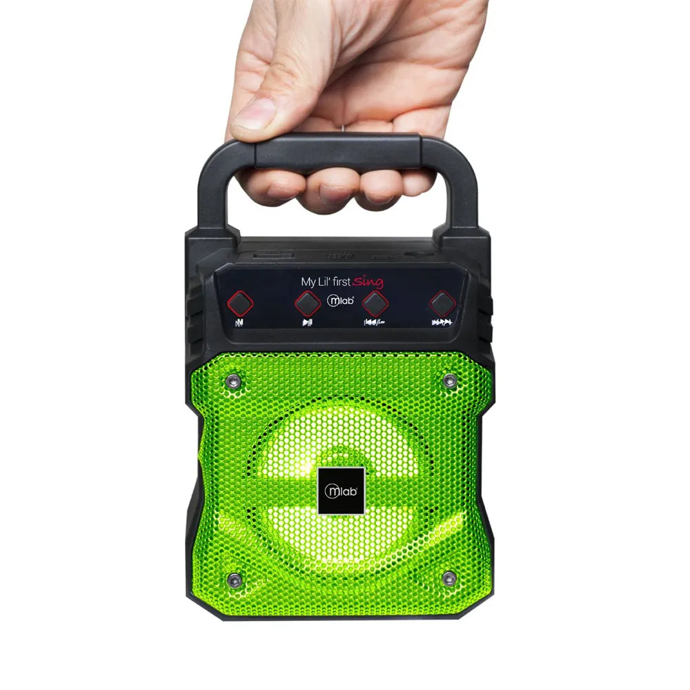 Parlante Bluetooth 10W MicroLab My Lil' First Sing 8897 Verde