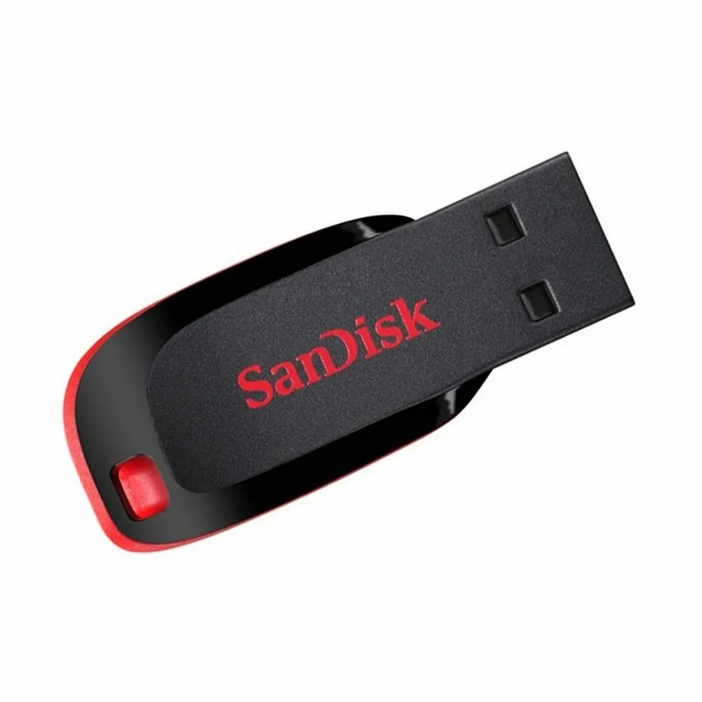 Pendrive Usb 2.0 Sandisk Cruzer Blade 128 GB