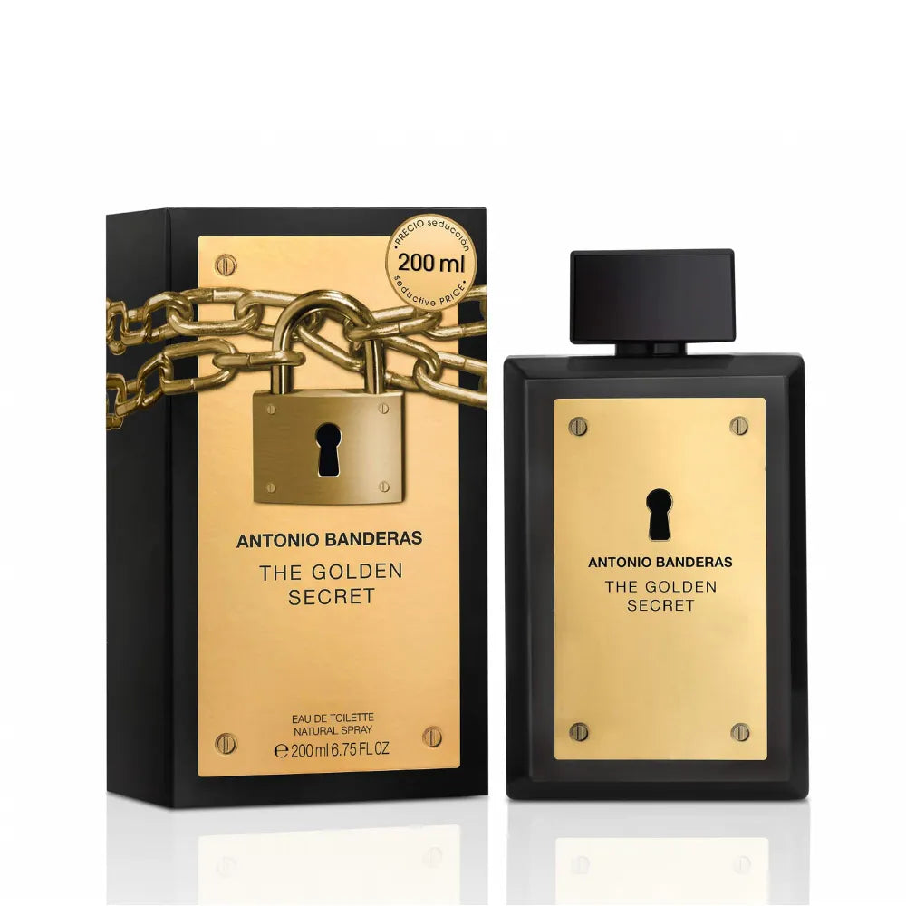 Perfume de Hombre 200ml Antonio Banderas The Golden Secret