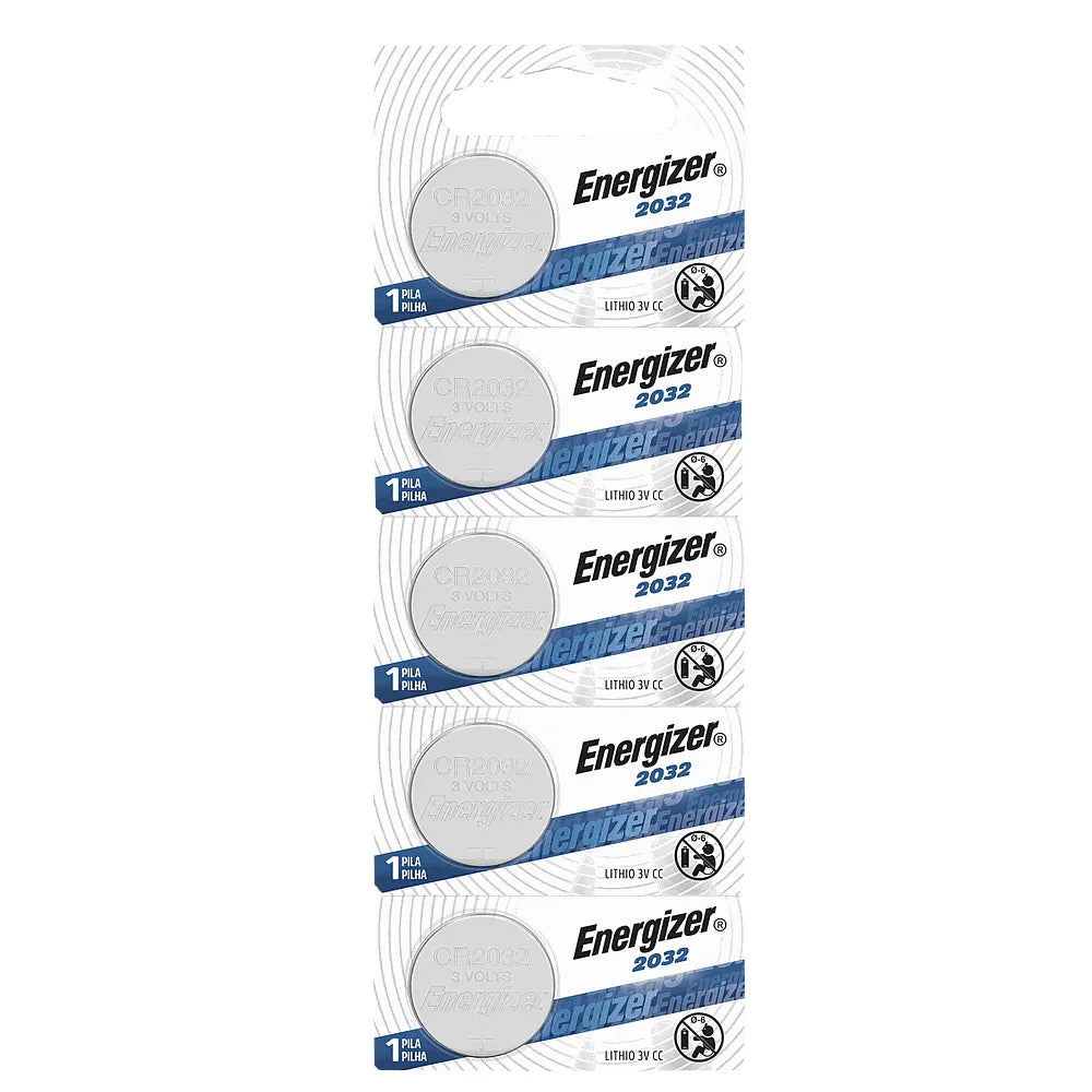 Pilas Litio 3V Energizer CR2032 de 5 Unidades