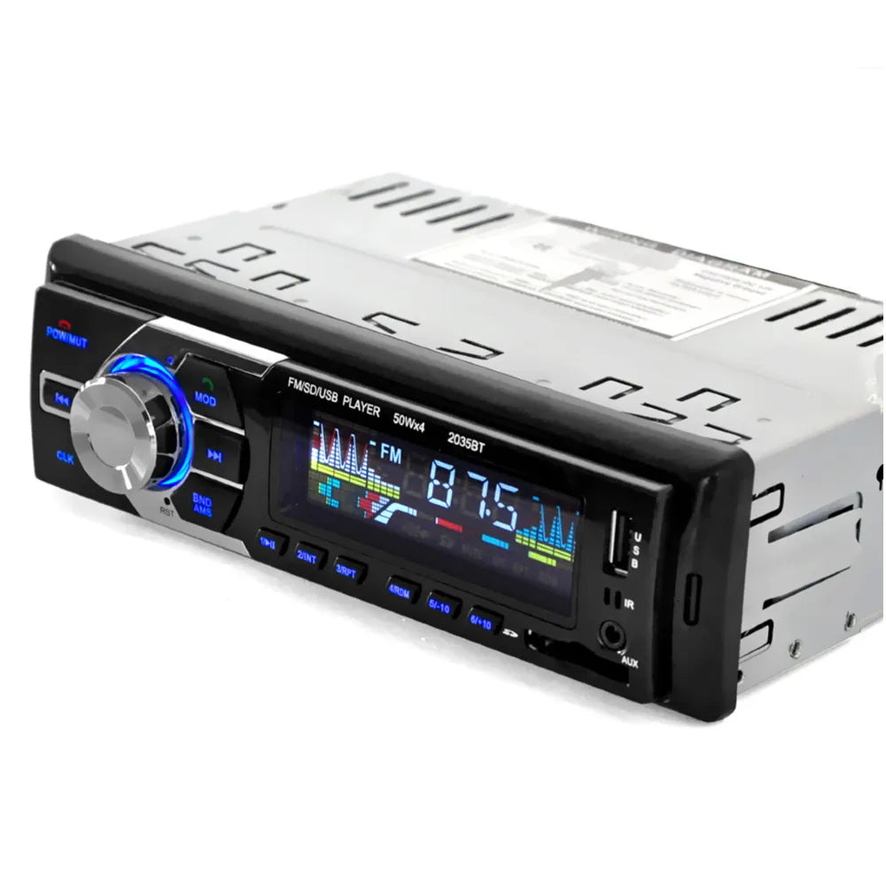 Reproductor de Auto 4X65W Bluetooth USB AUX MI-2035BT