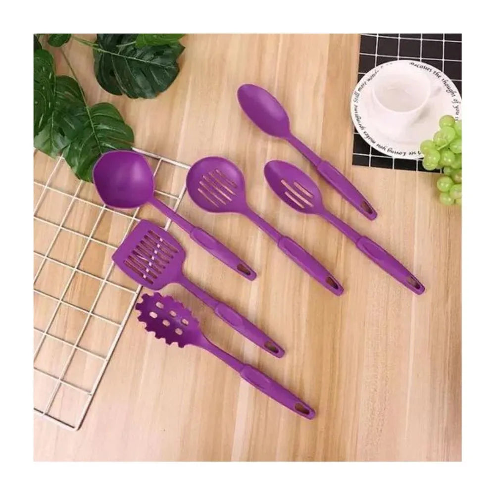 Set Olla Batería de Cocina 14 Piezas Color Violeta