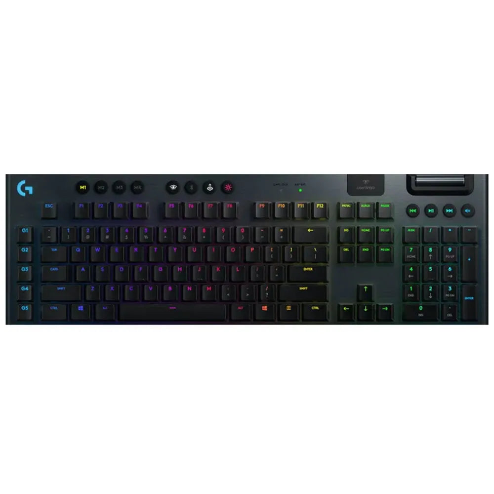 Teclado Gamer Mecanico Wireless Logitech G915 Lightspeed Color Negro