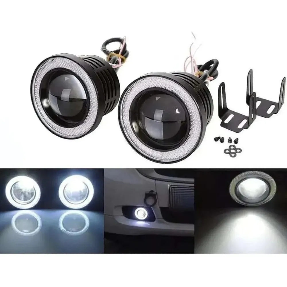 X2 Focos Nieblineros Led Auto 89mm